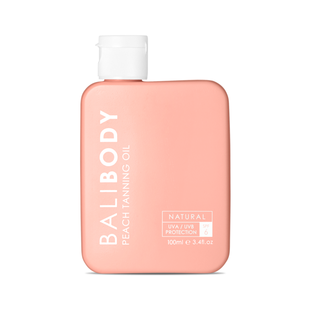 Bali Body Peach Tanning Oil SPF6 100ml - Масло для засмаги з екстрактом персика SPF6 Bali Body Peach Tanning Oil SPF6 100ml - Масло для засмаги з екстрактом персика SPF6